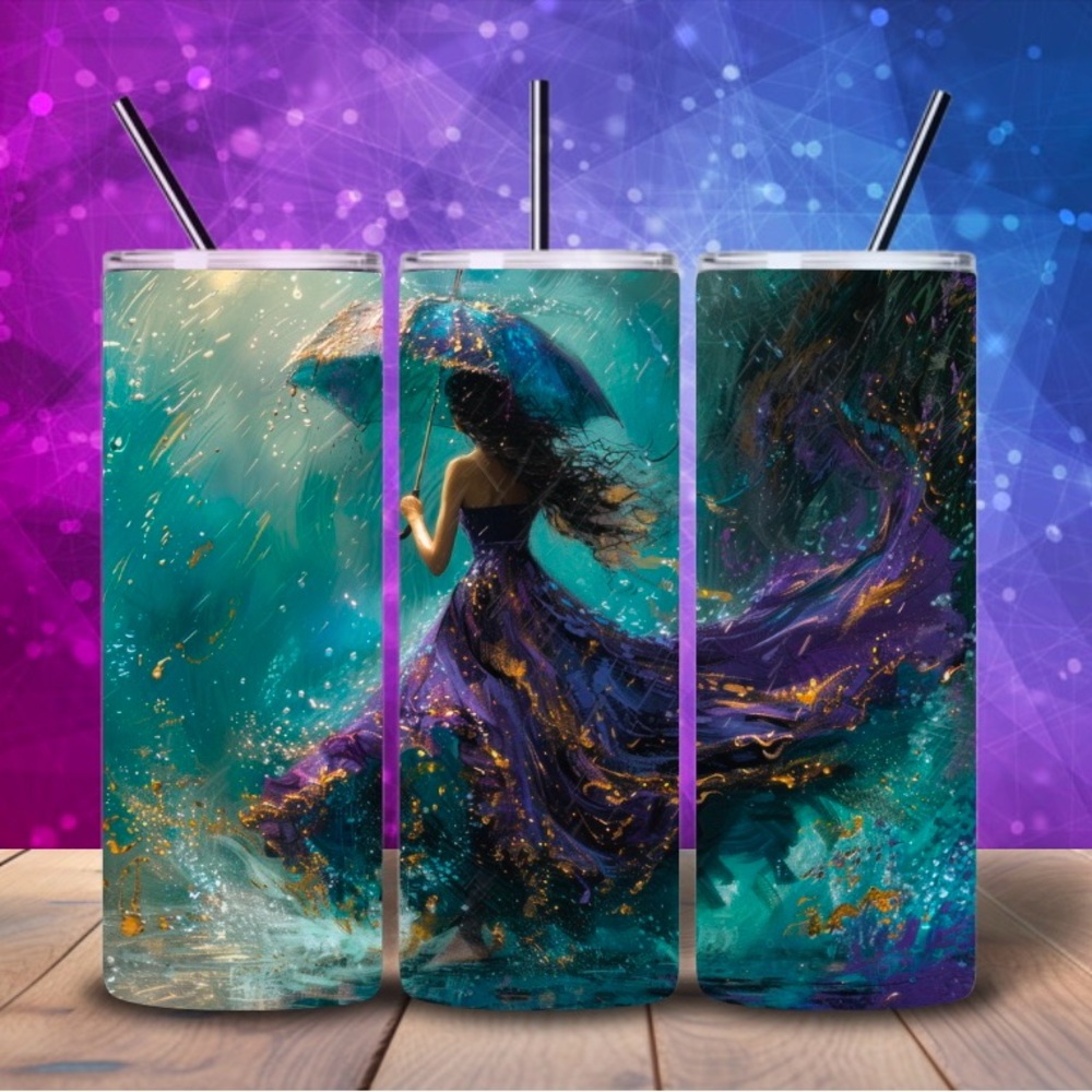 Purple Rain 20 ox Tumbler with Gift Box